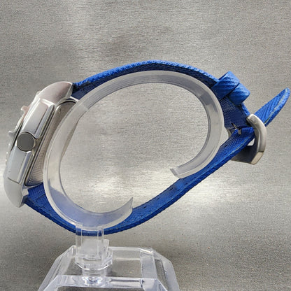 Invicta Dive Watch Men 44mm Blue Dial Aluminum 7006 Date Cushion PARTS7