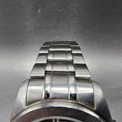 Bulova Harley Davidson Watch Men 42mm Gray Dial Silver Tone 76A157 New Battery4