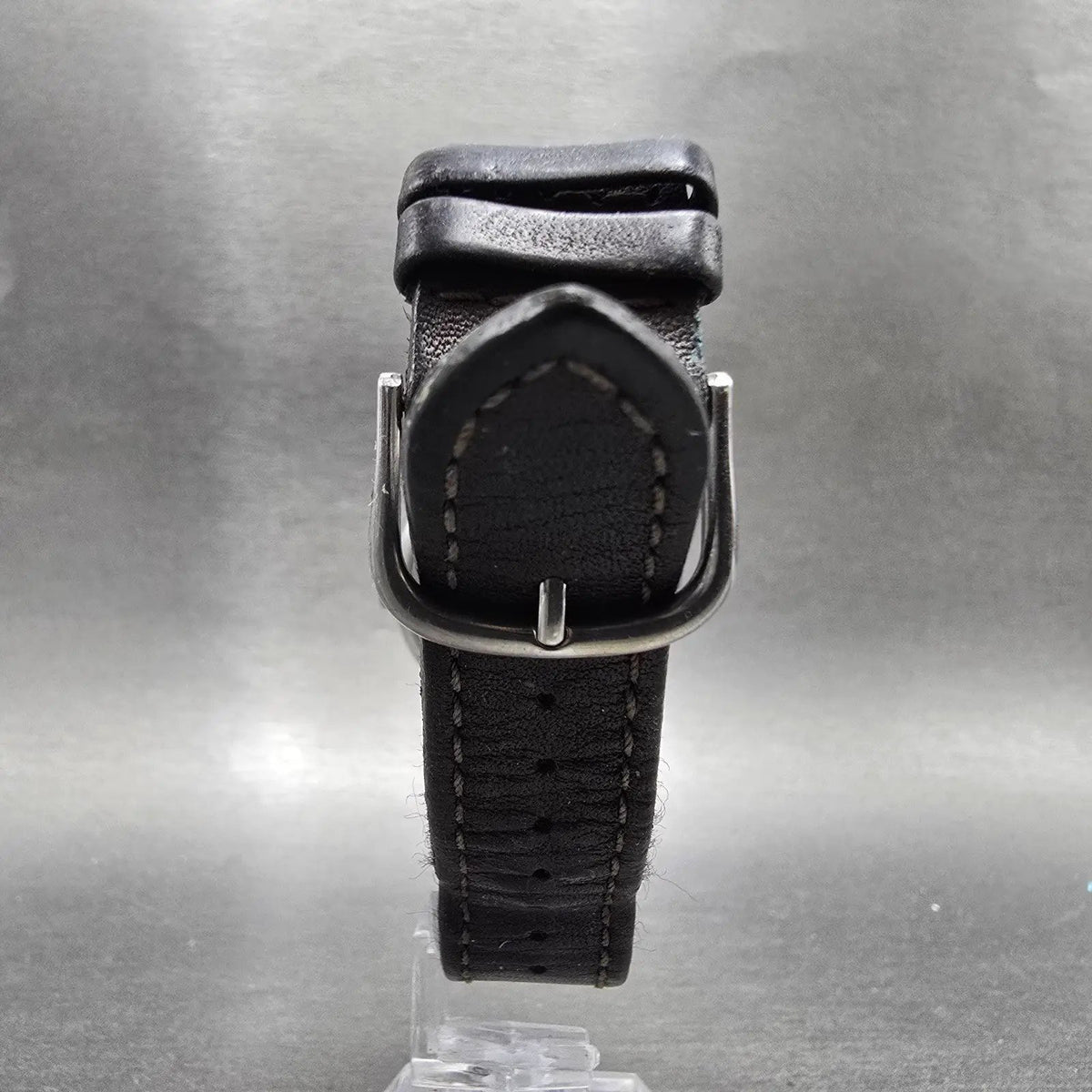 Victorinox Swiss Army Cavalry Watch Men 37mm Cream Dial Silver Tone Date PART LP8