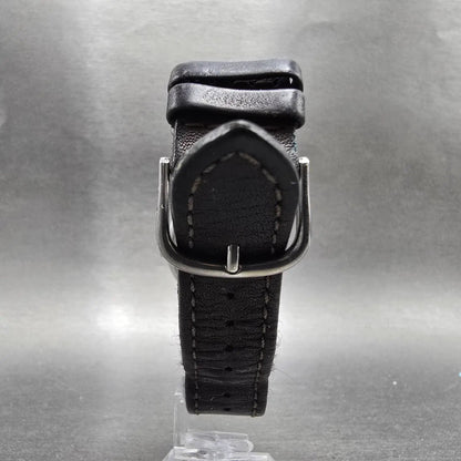 Victorinox Swiss Army Cavalry Watch Men 37mm Cream Dial Silver Tone Date PART LP8