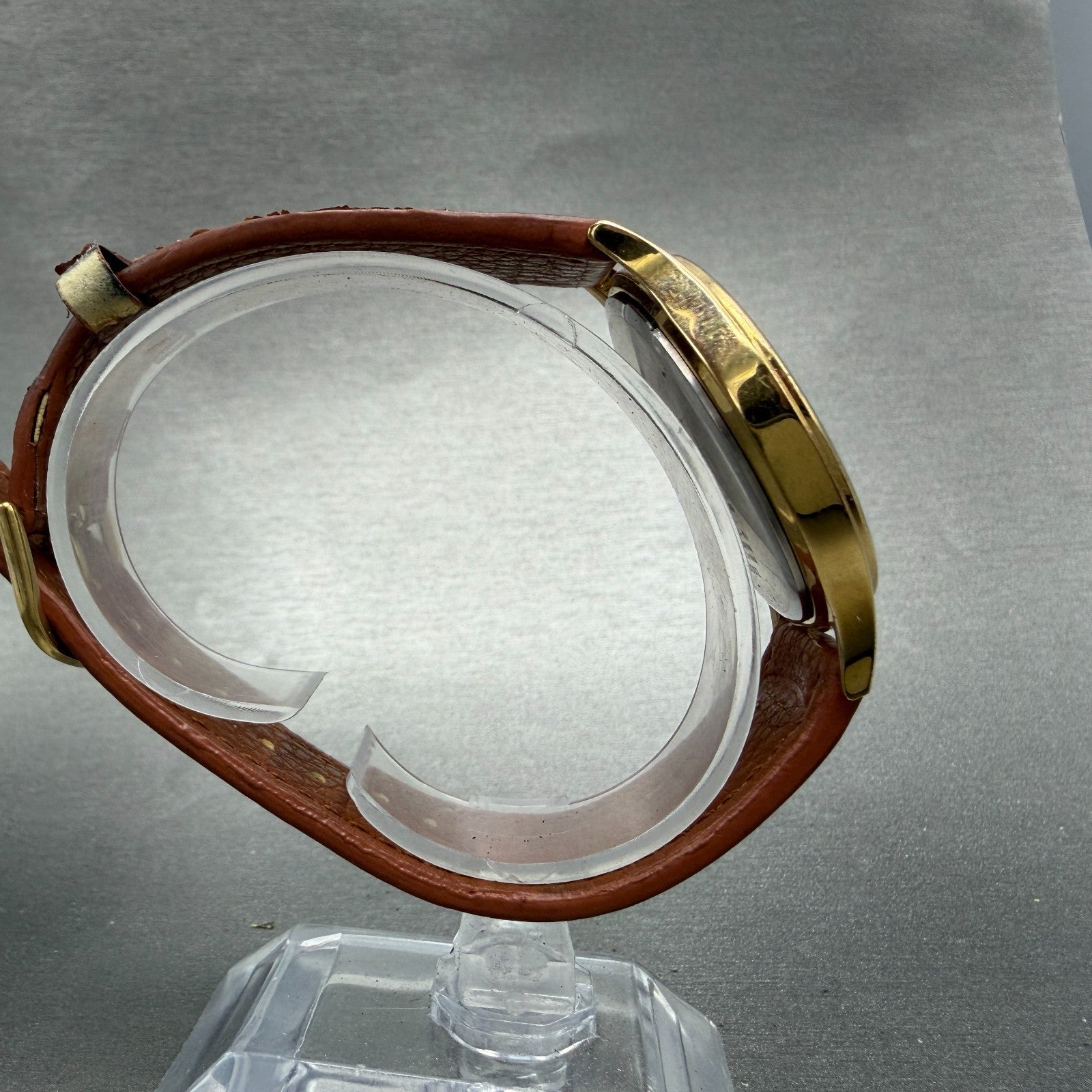 Seiko Alba Watch Men 36mm Luminous Dial Gold Tone Round VJ21-KCG0 New Battery8