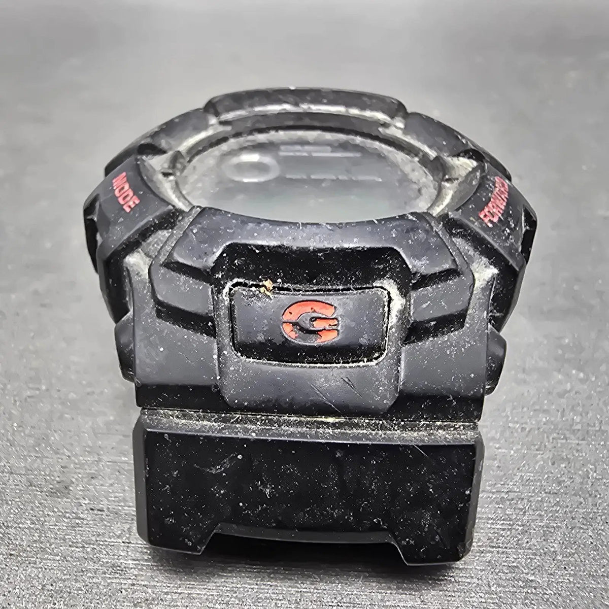 Casio G-Shock G-2300B Watch Men 47mm Black Red Alarm Chrono Solar PARTS3