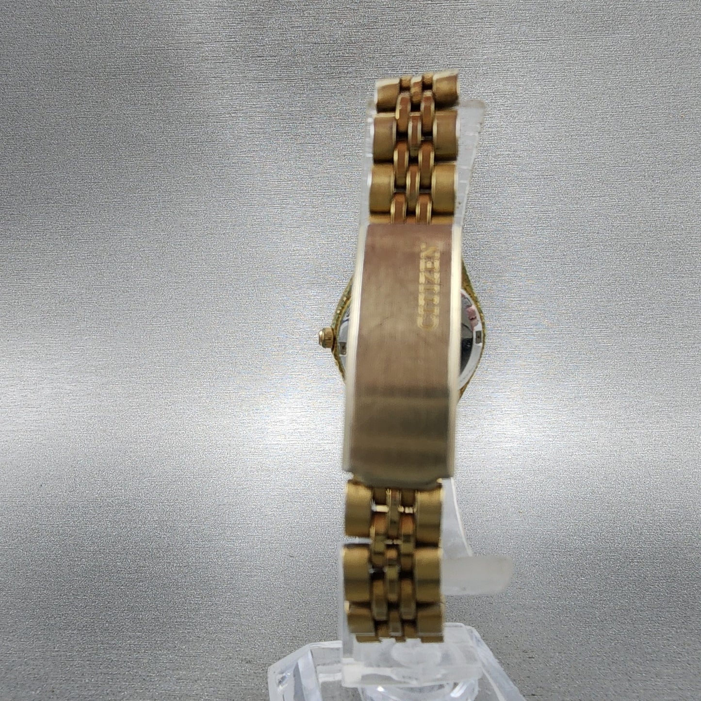 Citizen CQ Watch Women 25mm White Dial Two Tone Daydate Round 6000R00421 Newbat7