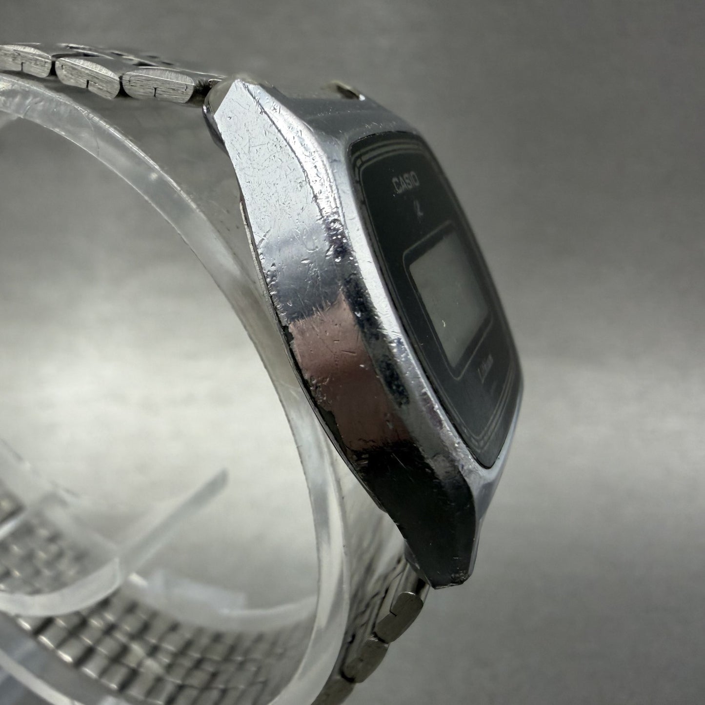 Casio LB320 Watch Women 25mm Digital Silver Tone Round New Battery Vintage3