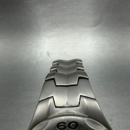 Swiss Military Dive Watch Men 40mm Black Dial Titanium Date 095.1035 Round PARTS5