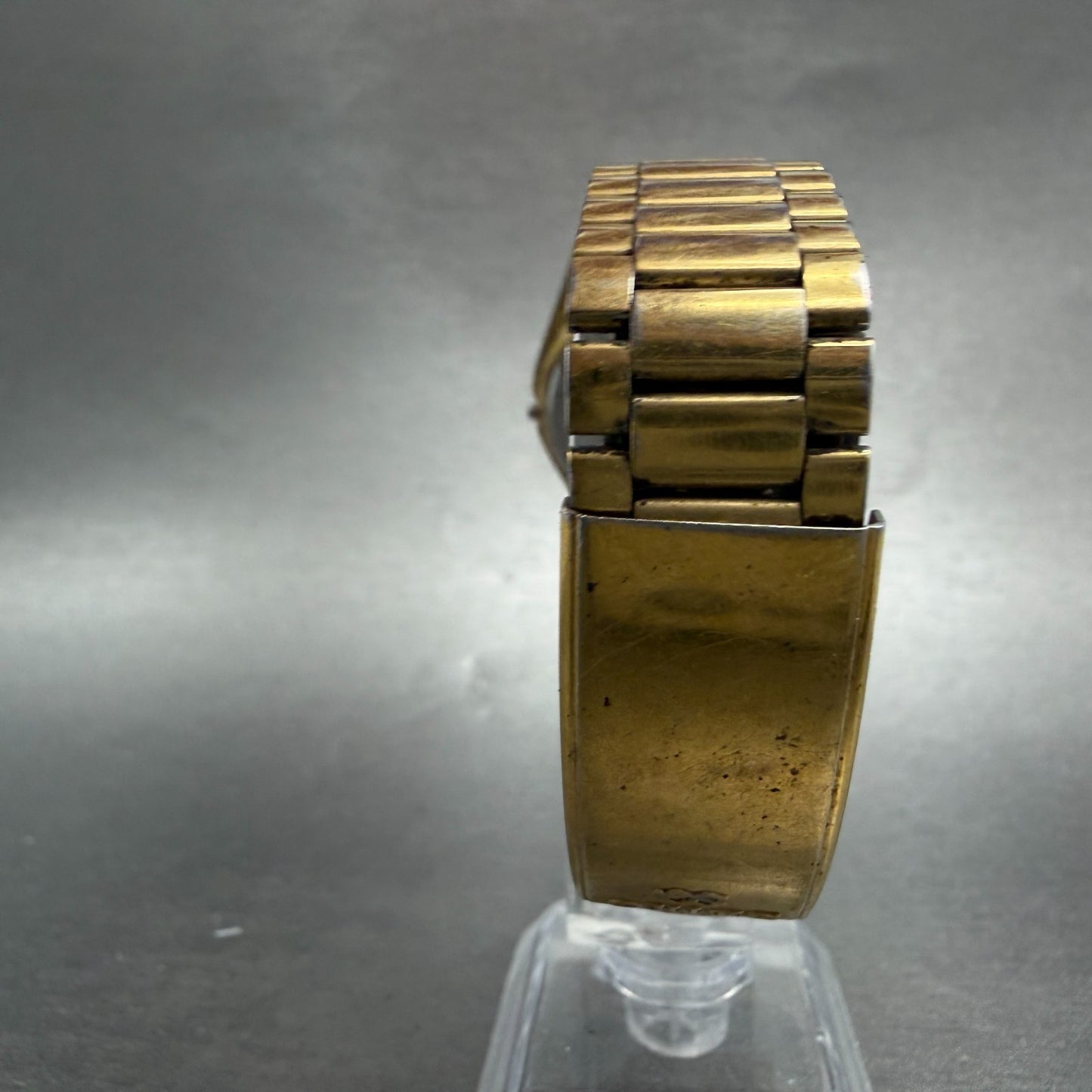 Seiko SQ Watch Men 35mm Cream Dial Gold Tone Daydate 8123-7239 PARTS8