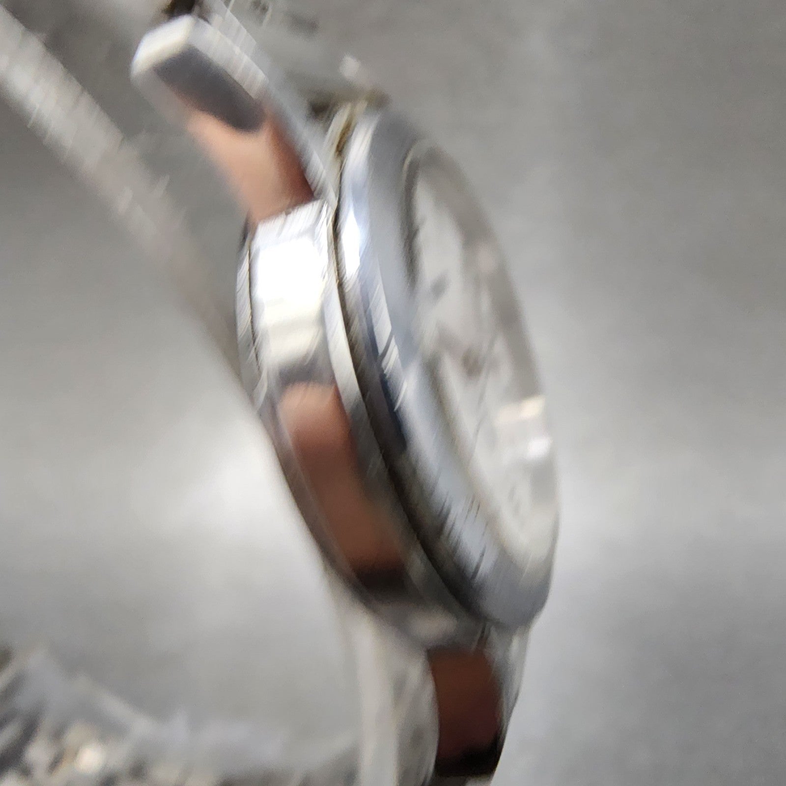 Seiko Watch Women 26mm Silver Dial Silver Tone Date Round 7n826d90 New Battery3
