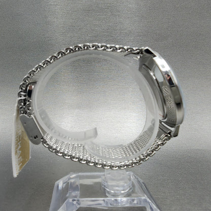 Michael Kors Pyper Watch Women 38mm Silver Dial Stainless Steel Round Mesh Band8