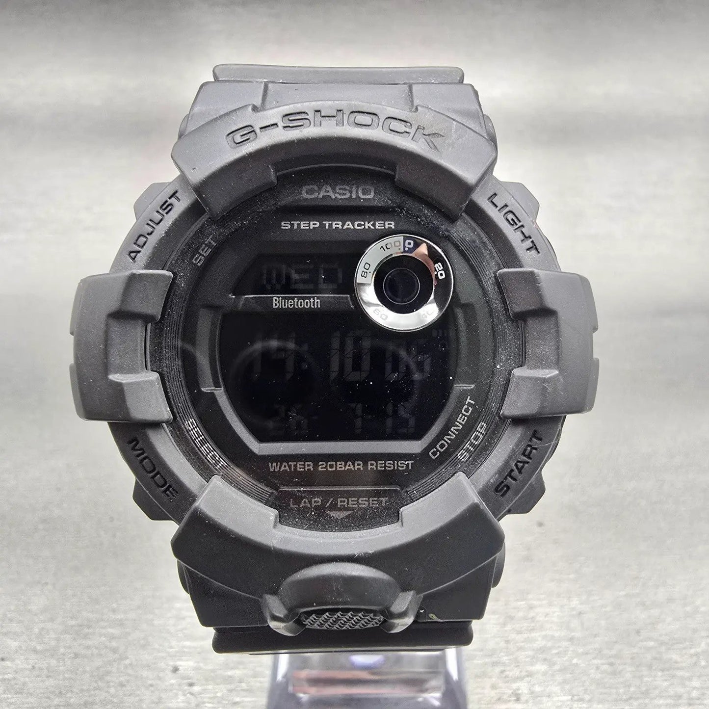 Casio G-Shock GBD-800 Watch Men 49mm Black  Chronograph Alarm Timer New Battery0