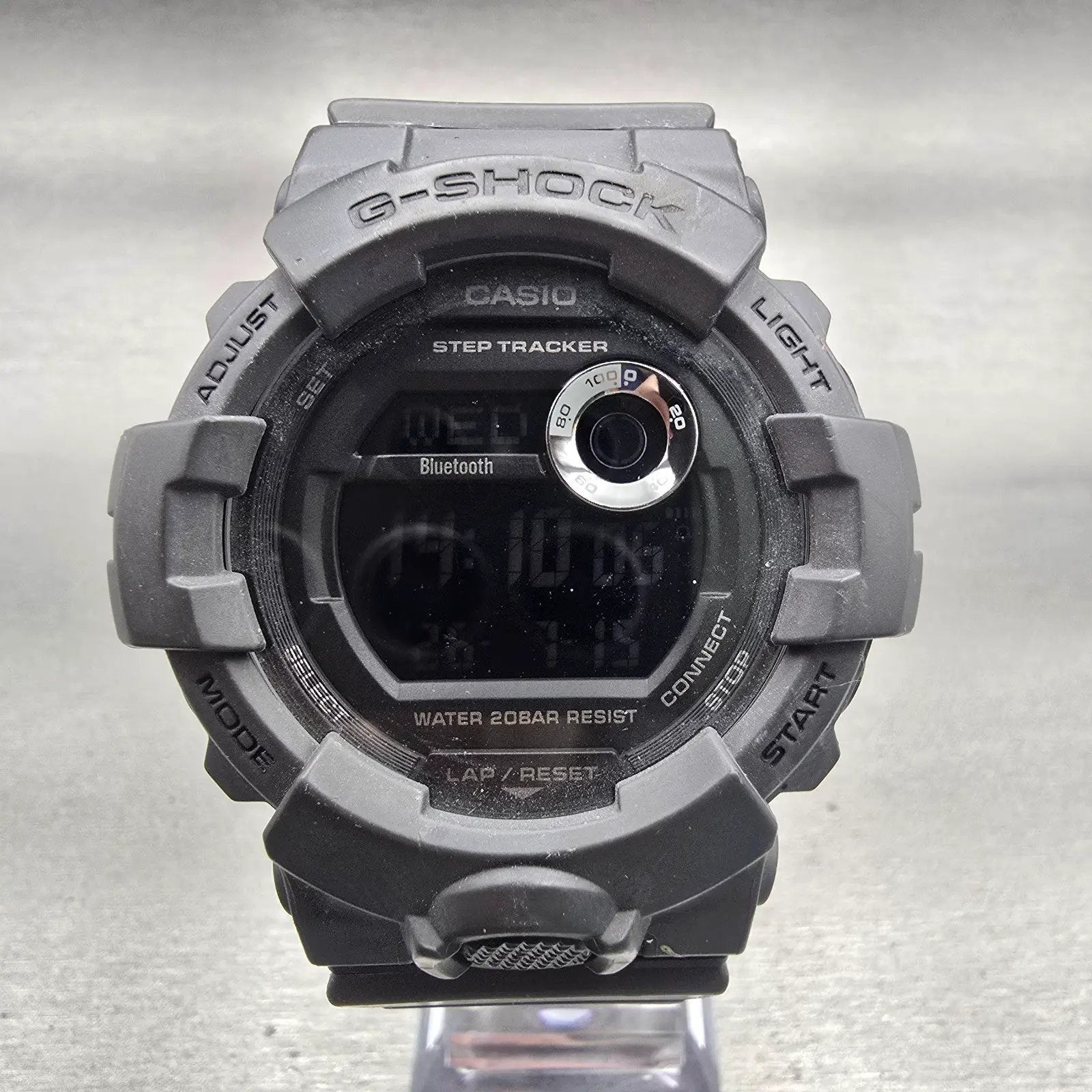 Casio G-Shock GBD-800 Watch Men 49mm Black  Chronograph Alarm Timer New Battery0