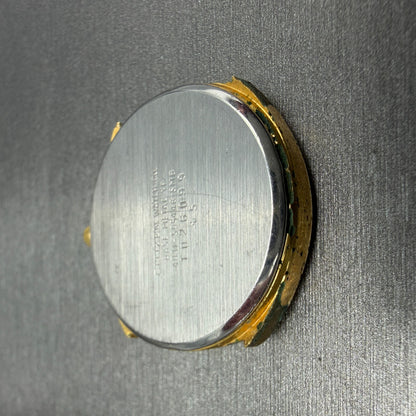Citizen CQ Watch 32mm Black Dial Gold Tone Round PARTS!! 4031-S05448 New Battery8