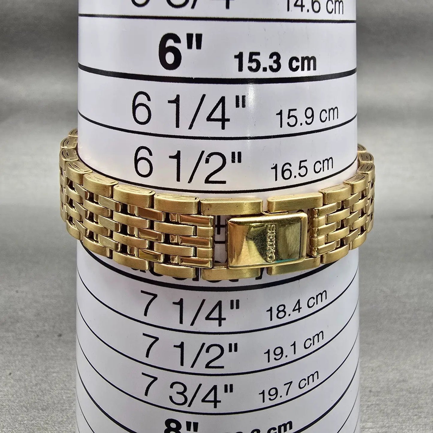 Seiko Watch Women 20mm Silver Dial Gold Tone Oval V401-6250 New Battery Vintage9
