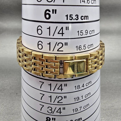 Seiko Watch Women 20mm Silver Dial Gold Tone Oval V401-6250 New Battery Vintage9