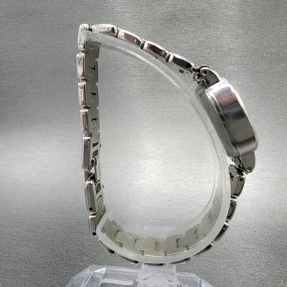 Rado Watch Women 24mm White Texture Dial Steel Rectangle New Battery Vintage