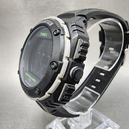 Timex Expedition Shock XL Watch Men 49mm Digital Black Tone Alarm Chrono New Bat3