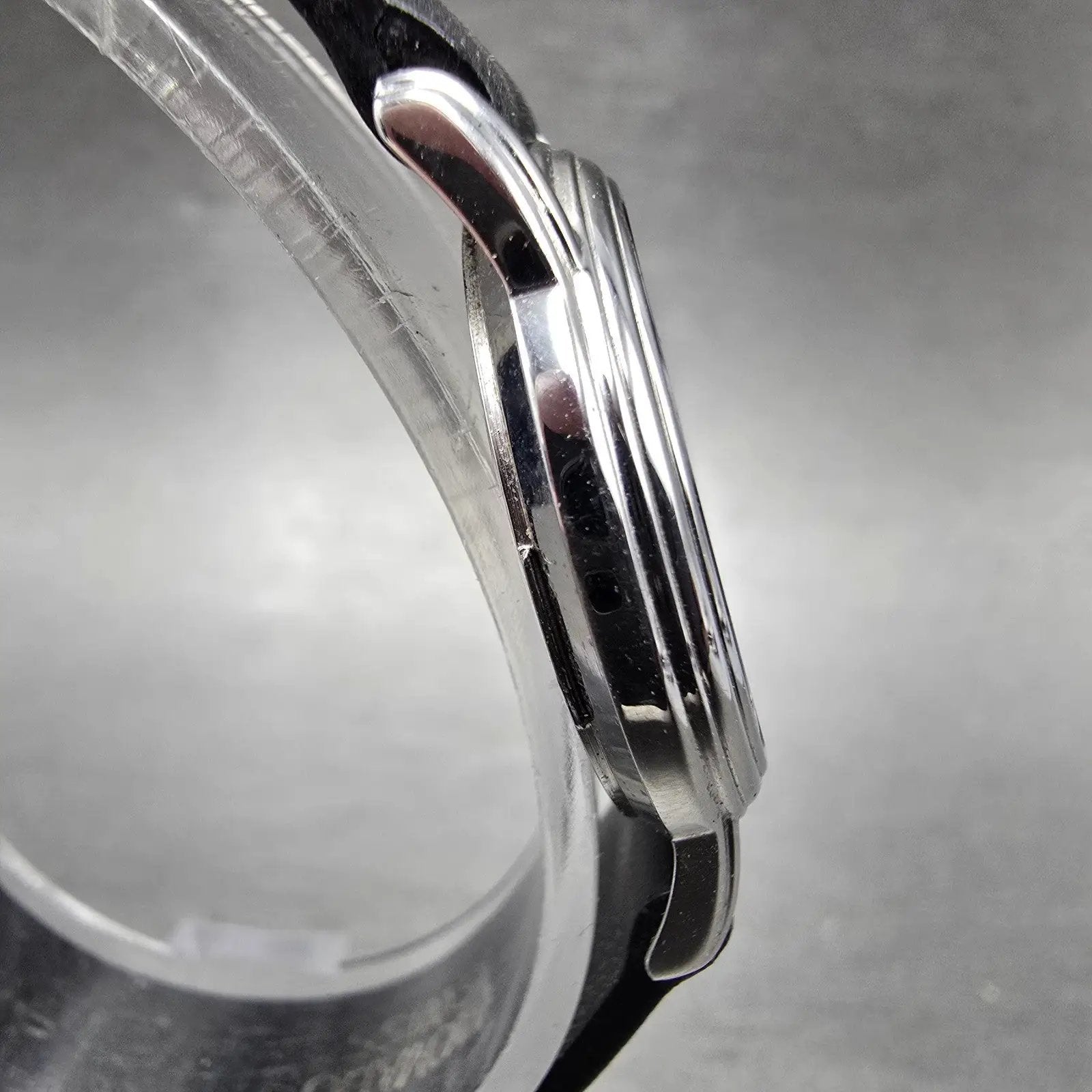 Movado Museum Watch Women 26mm Black Dial Silver Tone Round 84-E4-9840 New Batt3
