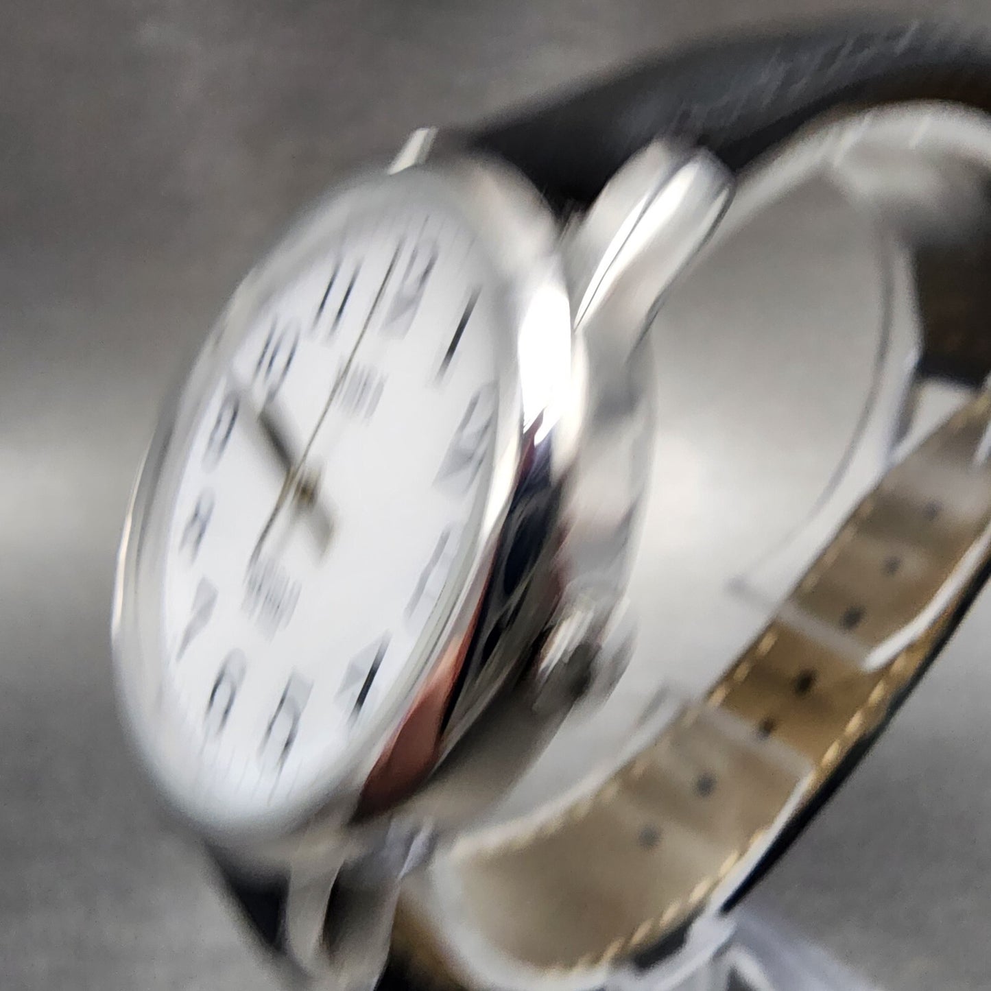 Timex Easy Reader Watch Men 35mm White Dial Silver Tone Indiglo Round New Batt2
