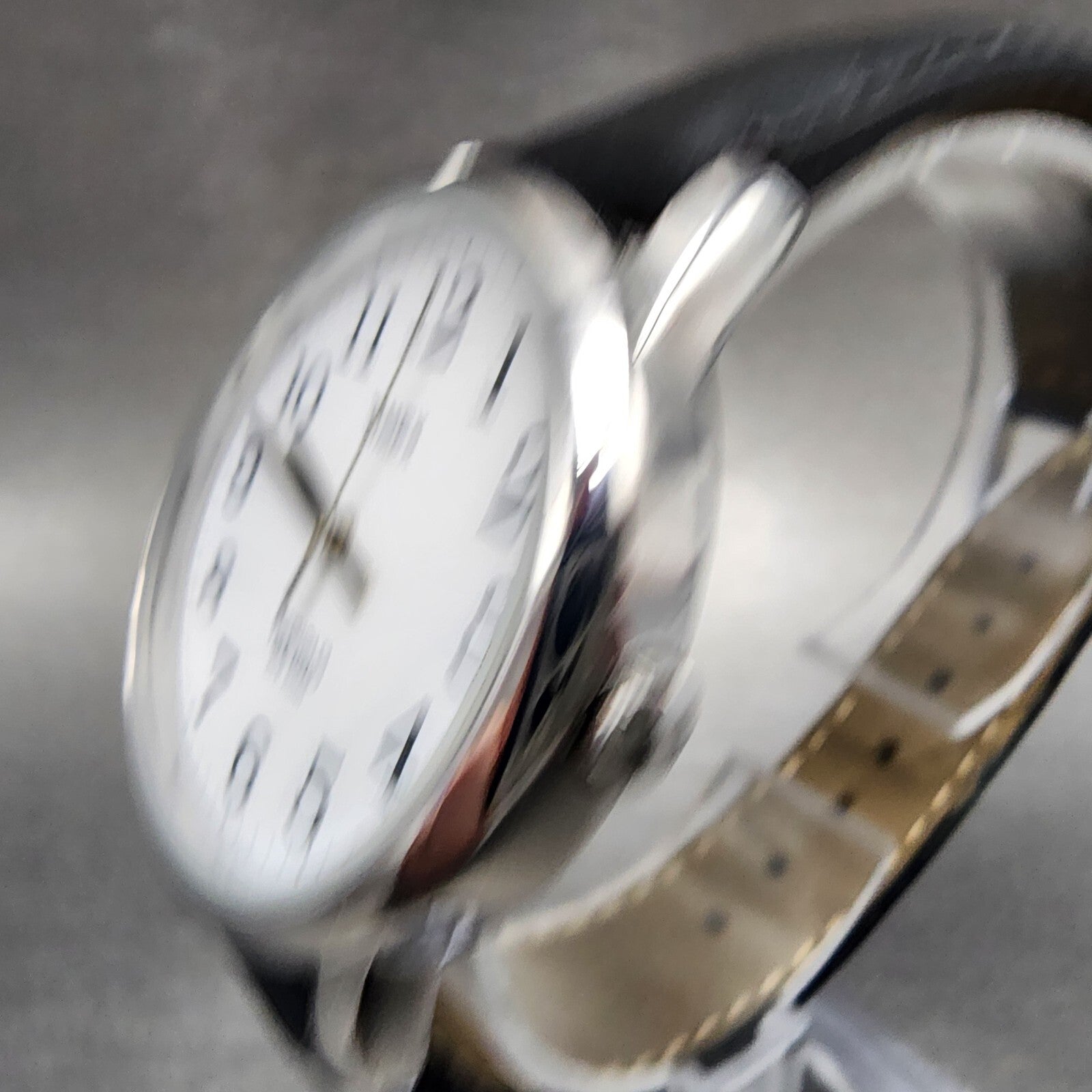 Timex Easy Reader Watch Men 35mm White Dial Silver Tone Indiglo Round New Batt2