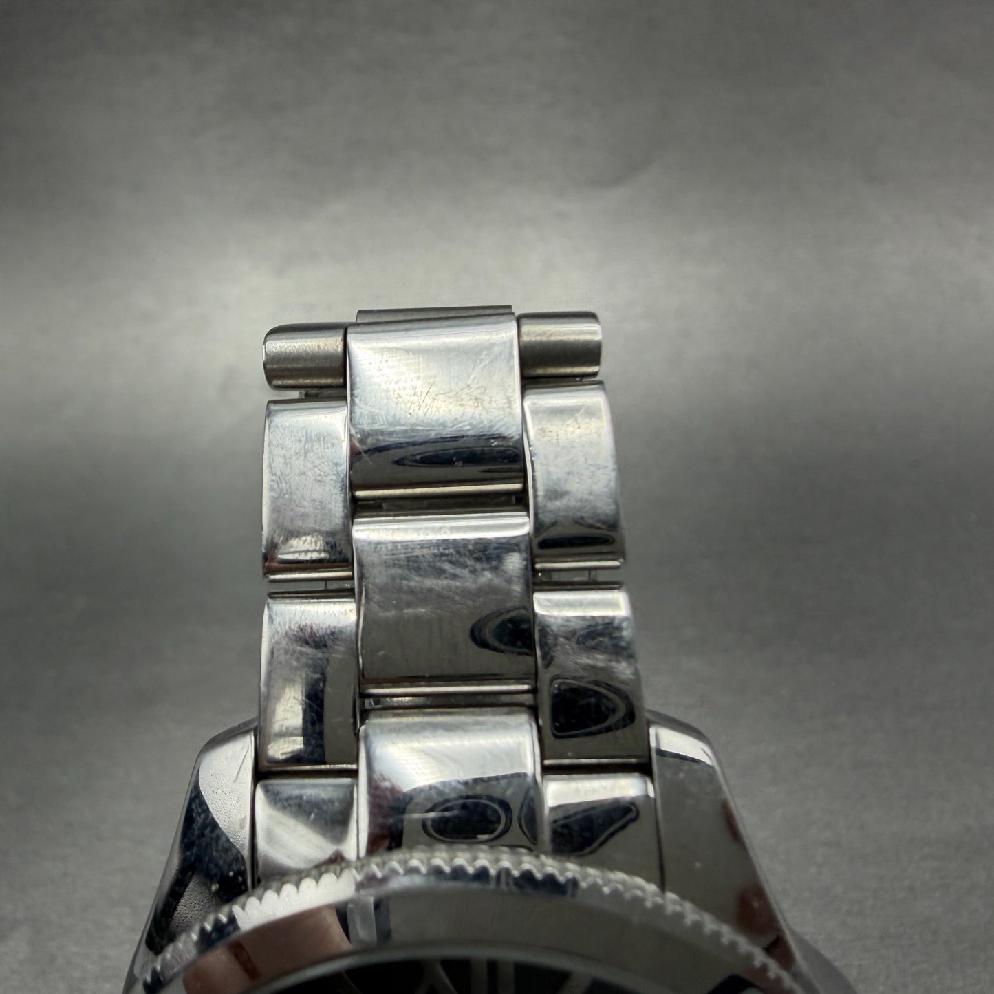 Fossil Cecile Watch Women 41mm Black Dial Silver Tone Daydate Round New battery4