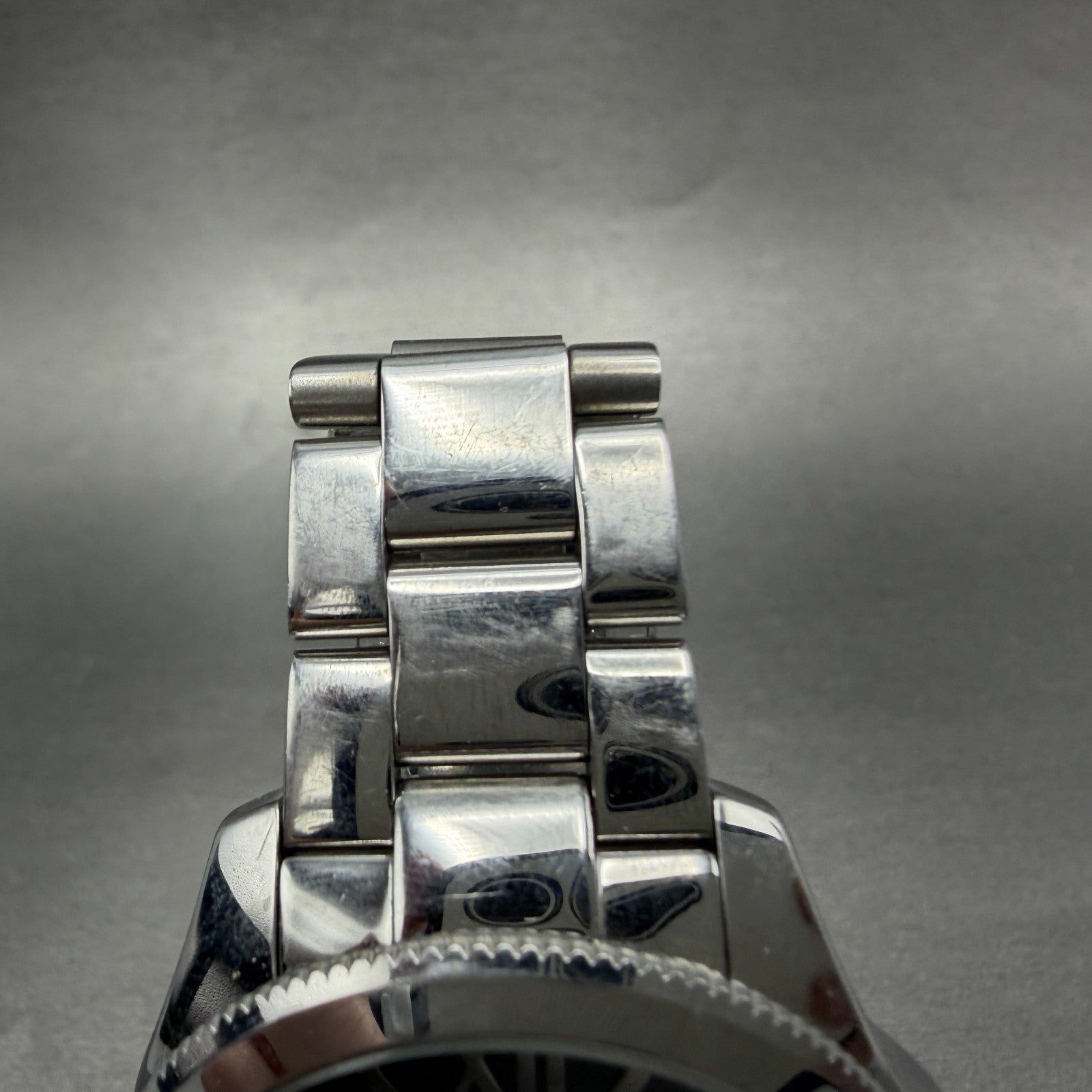 Fossil Cecile Watch Women 41mm Black Dial Silver Tone Daydate Round New battery4