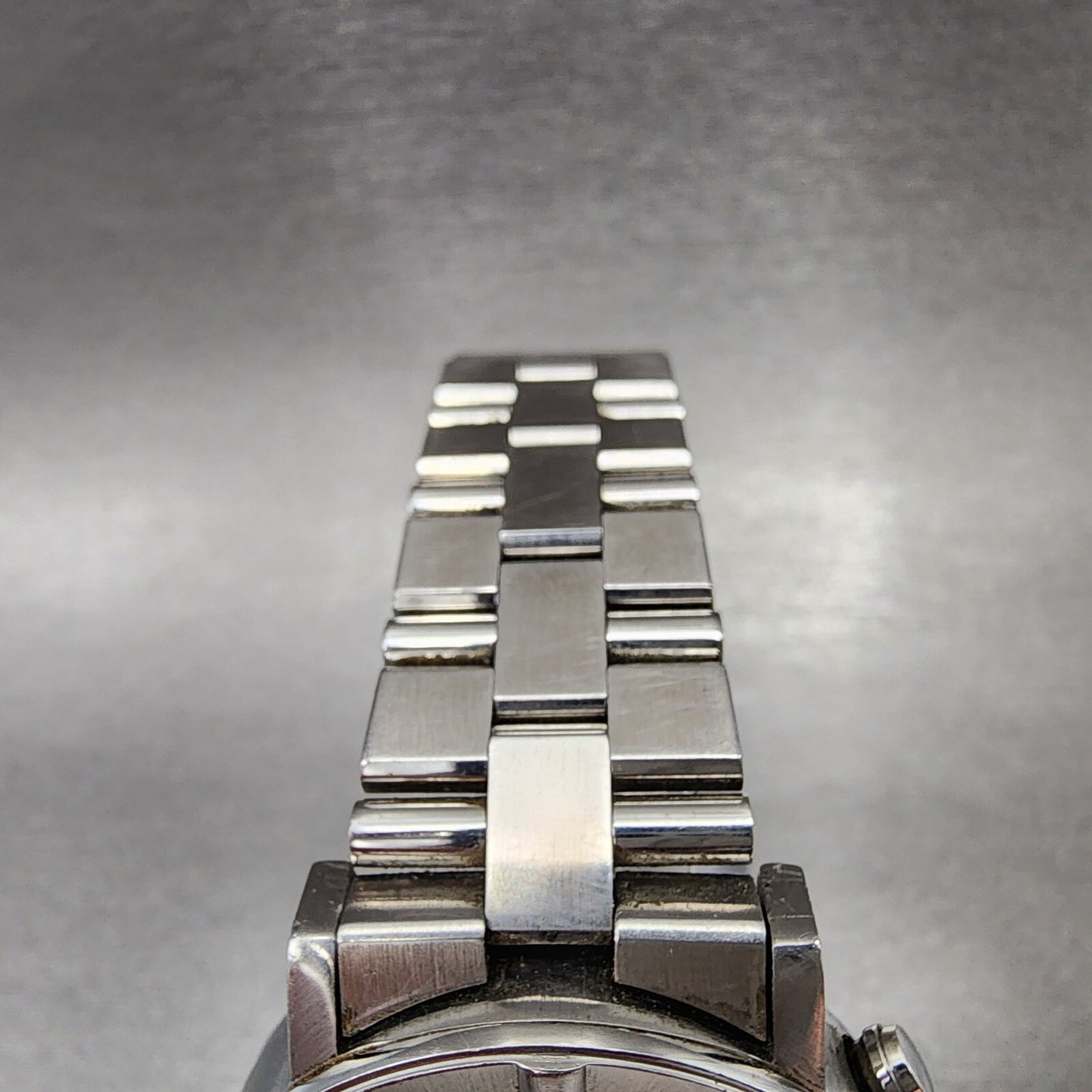 Raymond Weil W1 Chronograph Watch Men 38mm Black Dial Steel Date Round New Batt