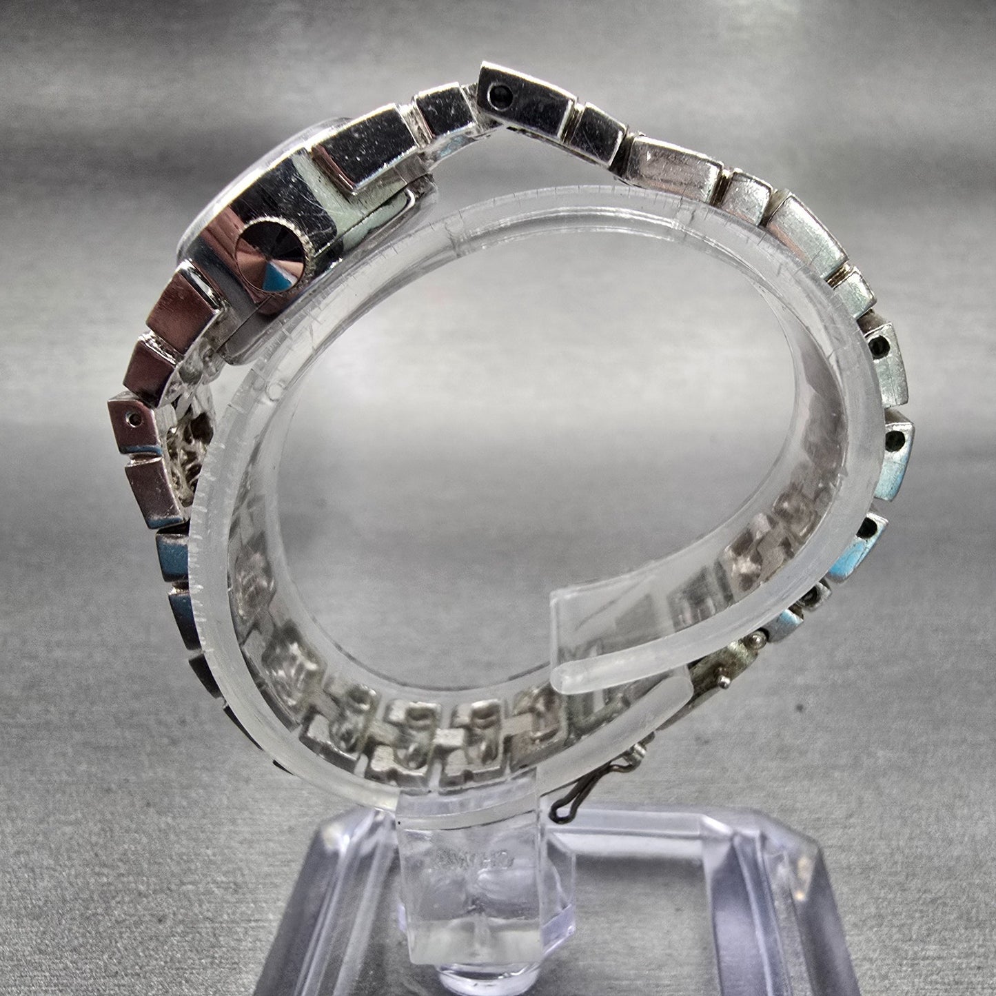 Seiko Watch Women 16mm Silver Dial Silver Tone Round 11-0549 Manual Wind Runs6