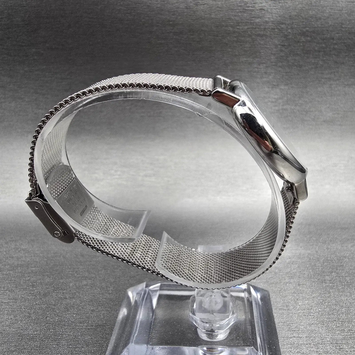 Skagen Signatur Lille Watch Women 30mm Silver Dial Silver Tone SKW2692 New Batt8