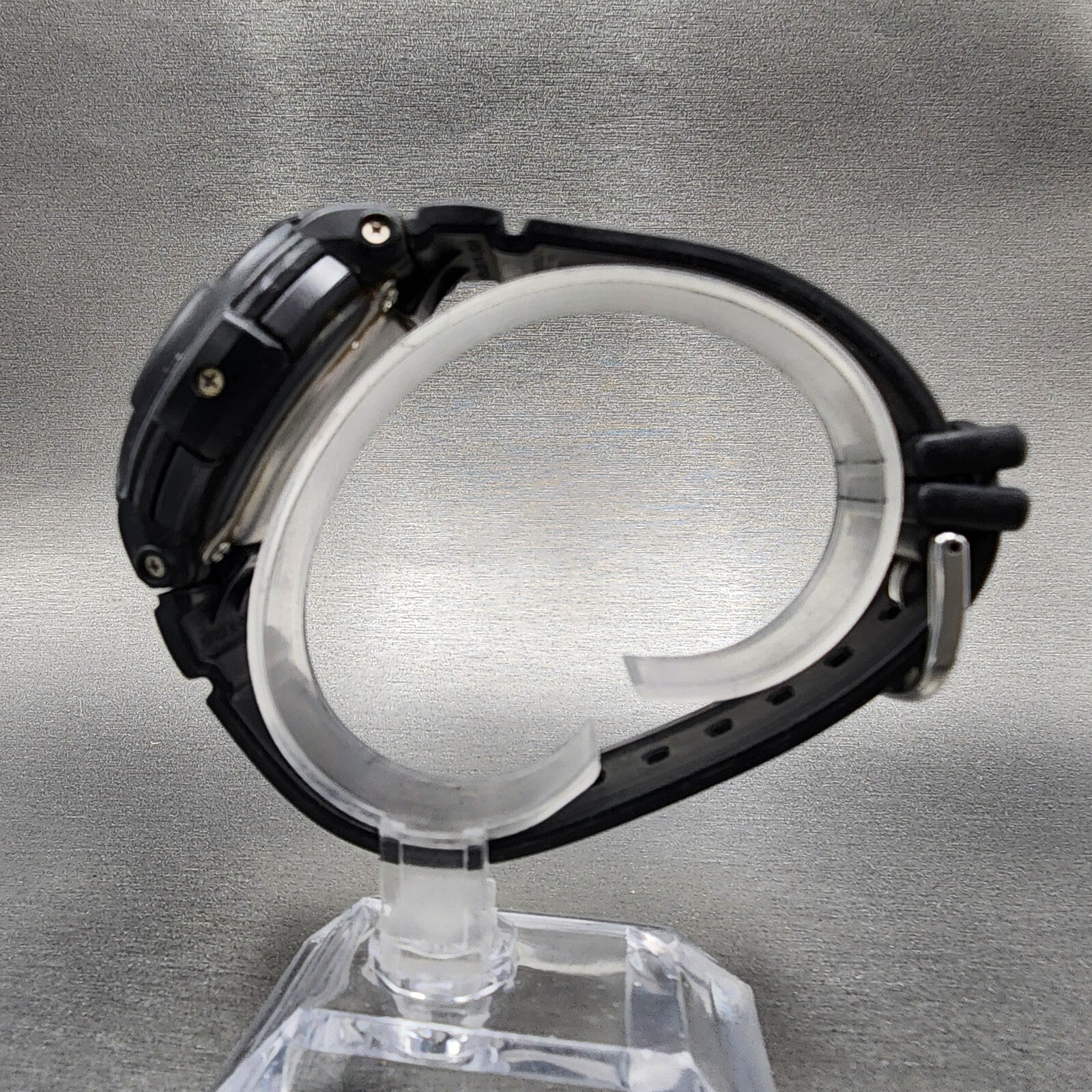 Casio BabyG Watch Women  42mm Analog Digital Black Tone Round BGA131 New Batt6