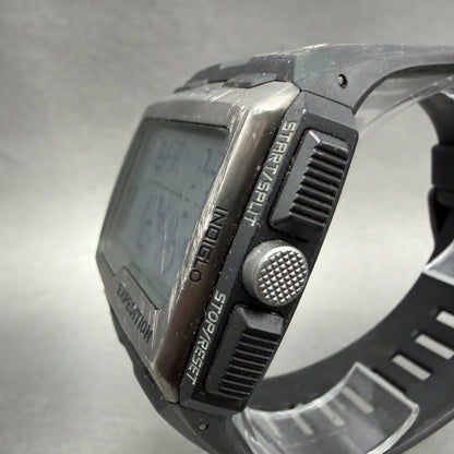 Timex Expedition Grid Shock watch Men 50mm Digital Black Alarm Chrono New Batt2