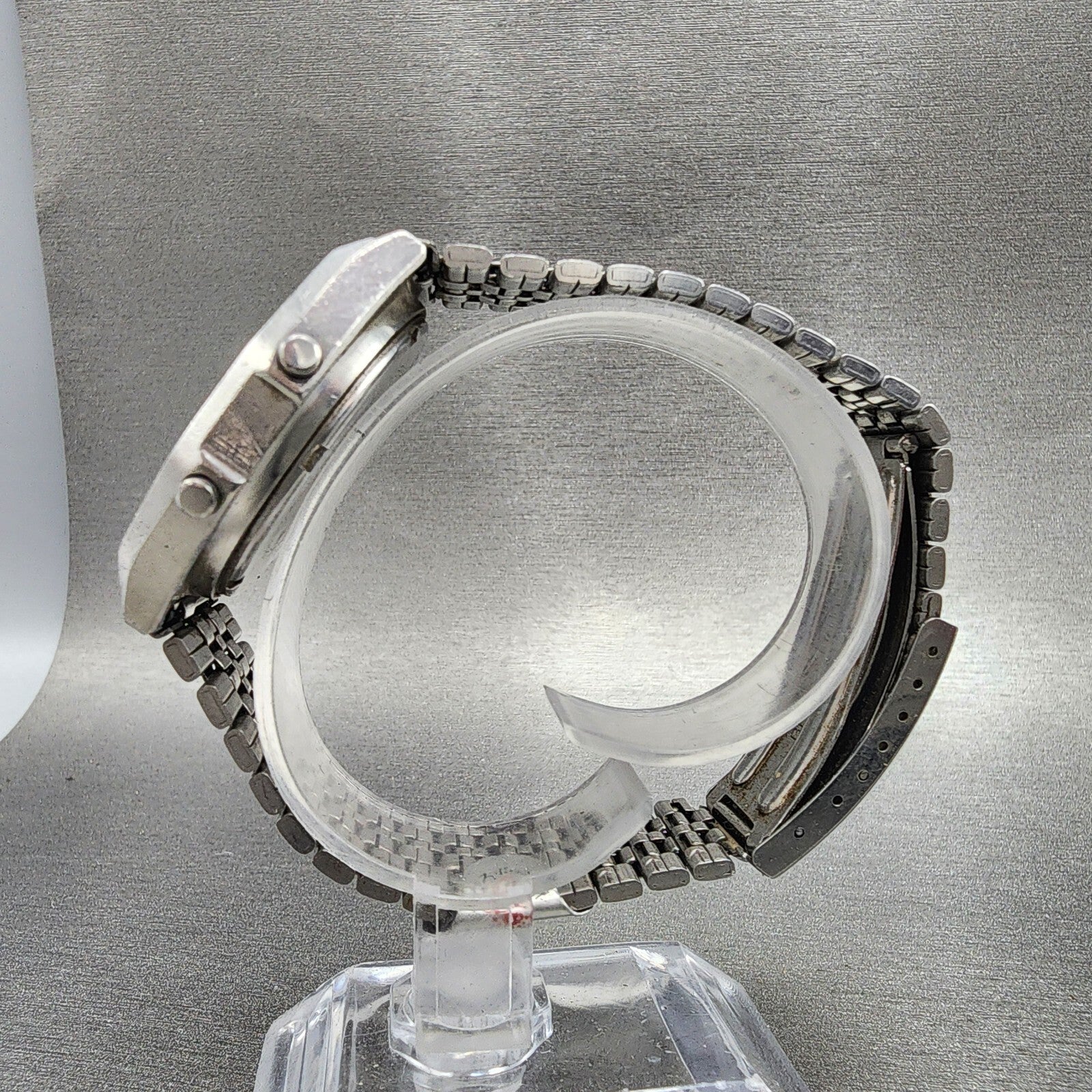Casio AA92W Thunder Watch Men 35mm Digital Silver Tone Alarm Chrono READ!!!6