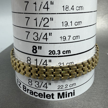Seiko Tank Watch Women 12mm Black Dial Gold Tone Rectangle 2E20-6429 New Battery10
