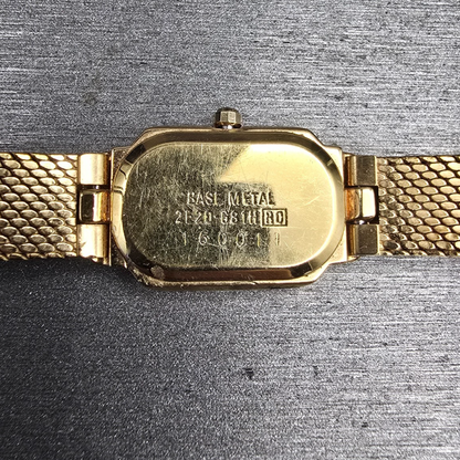 Seiko Lassale Watch Women 14mm MOP Dial Gold Tone Diamonds 2E20-681H New Battery10