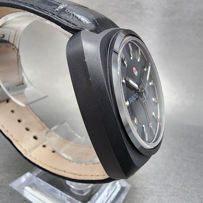 Rado HyperChrome XL Watch Men 46mm Black Dial Black Ceramic Daydate Automatic