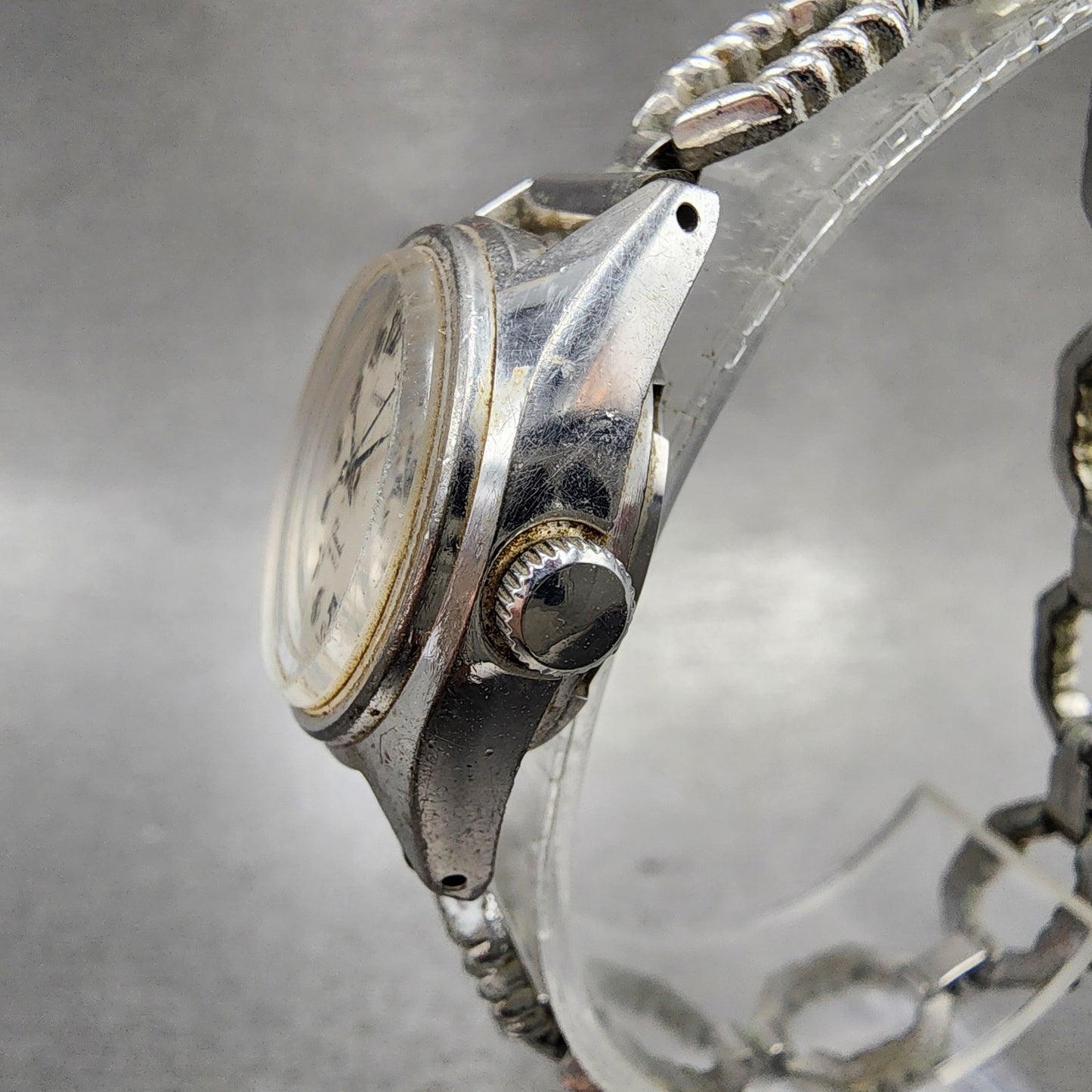 Orient Chamade Watch Women 23mm Silver Dial Silver Tone Manual E12130900 Runs2