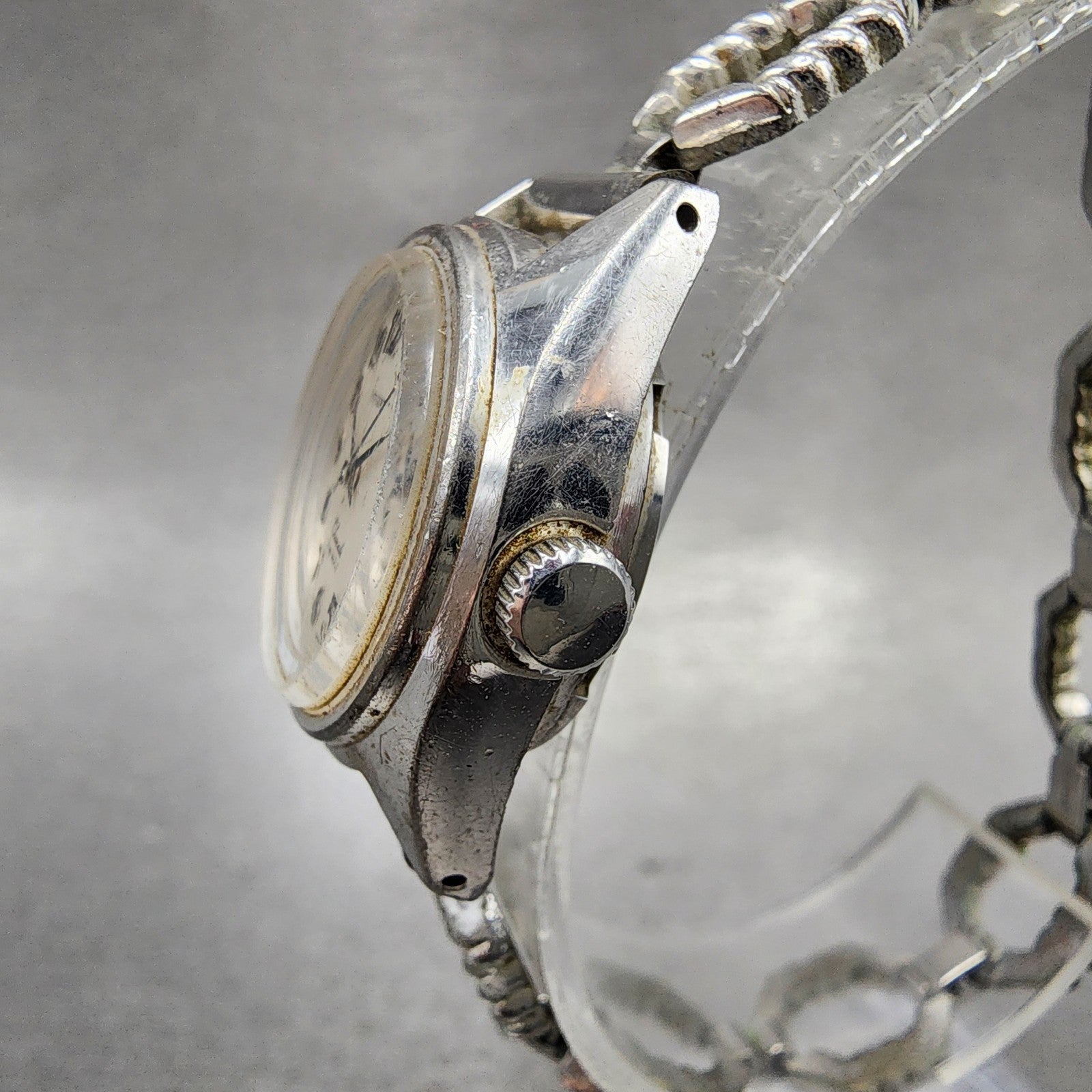 Orient Chamade Watch Women 23mm Silver Dial Silver Tone Manual E12130900 Runs2