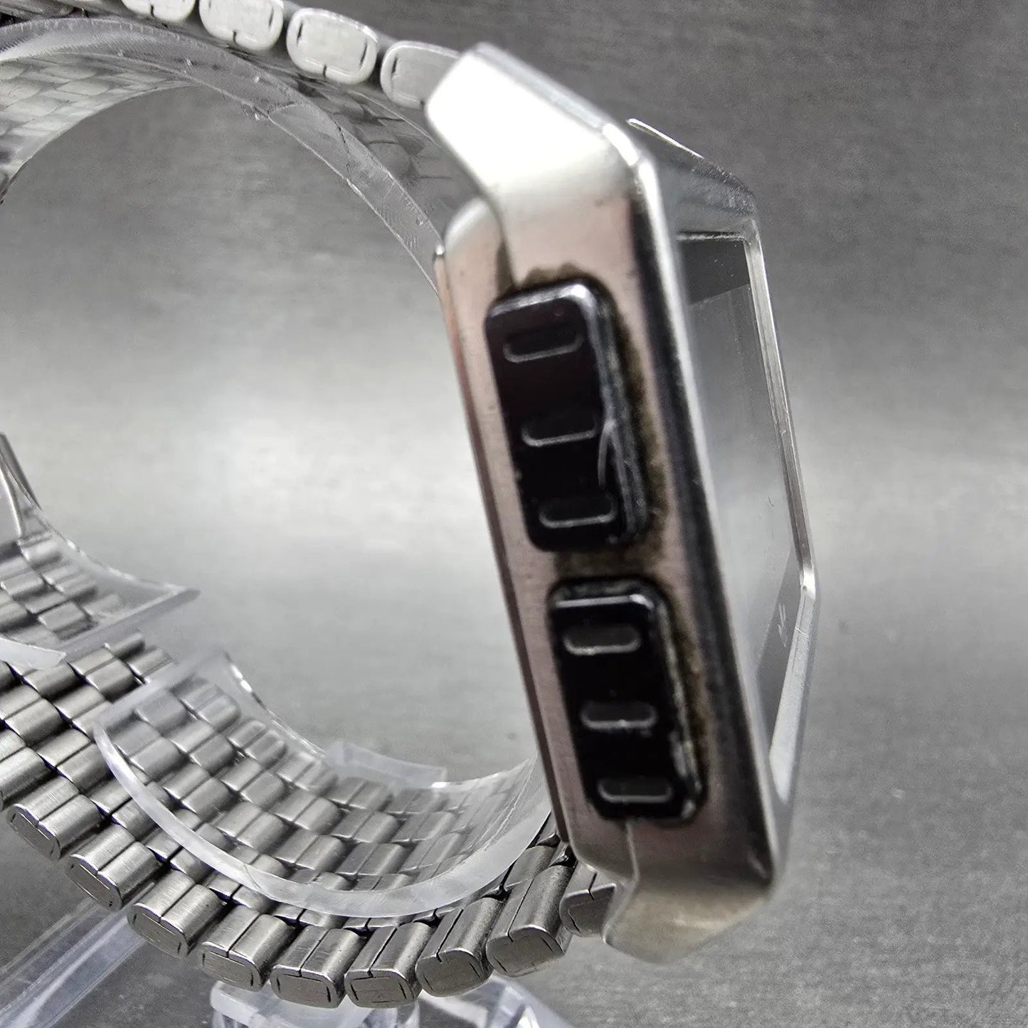 adidas Archive M1 watch Men 36mm Chronograph Stainless Steel Rectangle New batt3