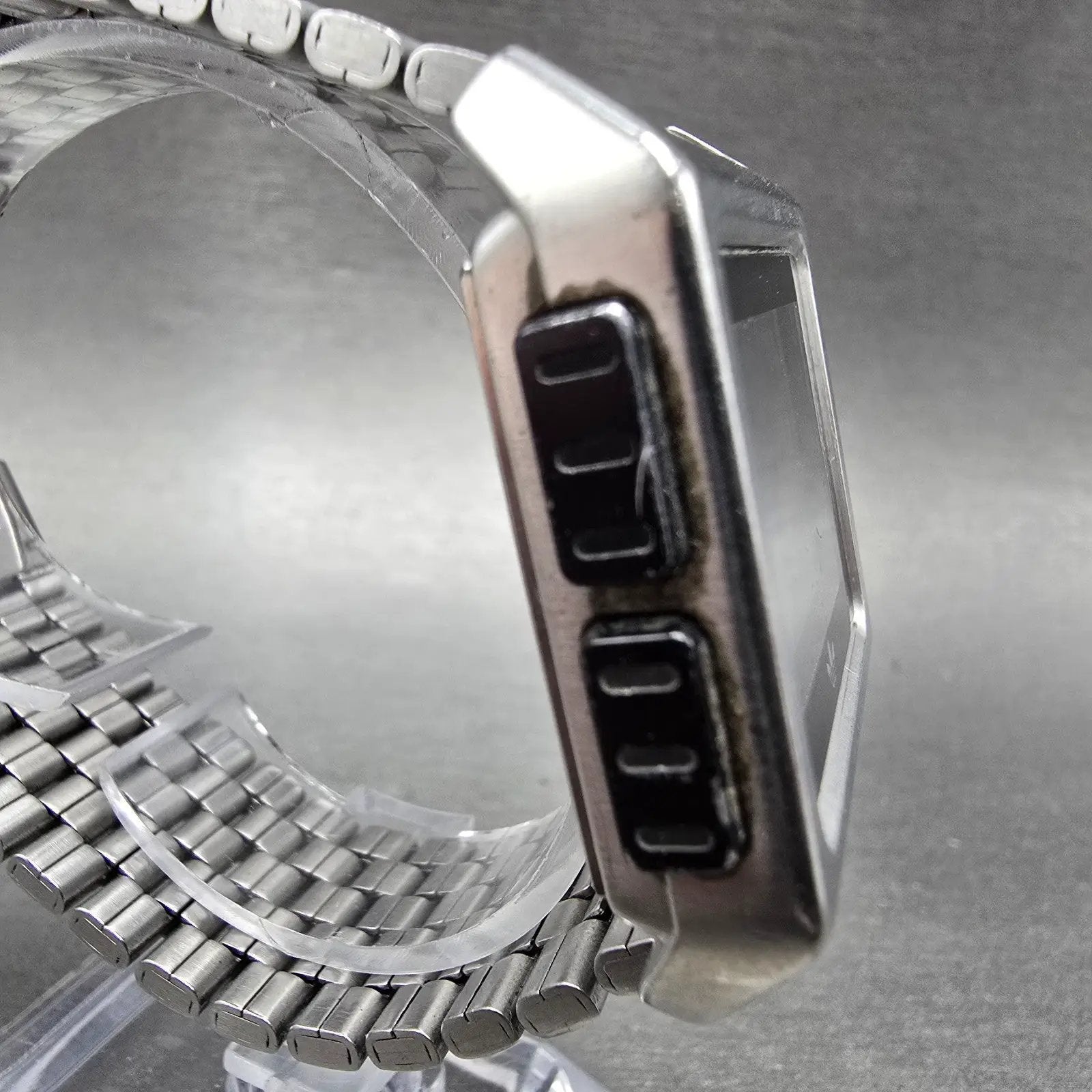 adidas Archive M1 watch Men 36mm Chronograph Stainless Steel Rectangle New batt3