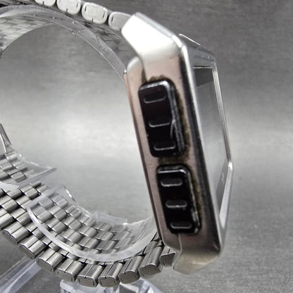 adidas Archive M1 watch Men 36mm Chronograph Stainless Steel Rectangle New batt3