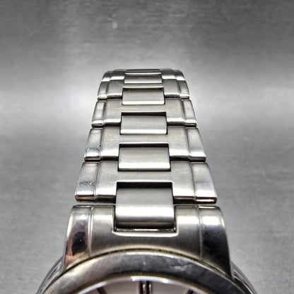 Seiko Watch Men 35mm White Dial Titanium Daydate Round 7N43-7B80 PARTS5