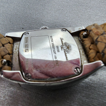 Tommy Bahama Watch Women 25mm Cream Dial Two Tone Round TB2038 New Battery9