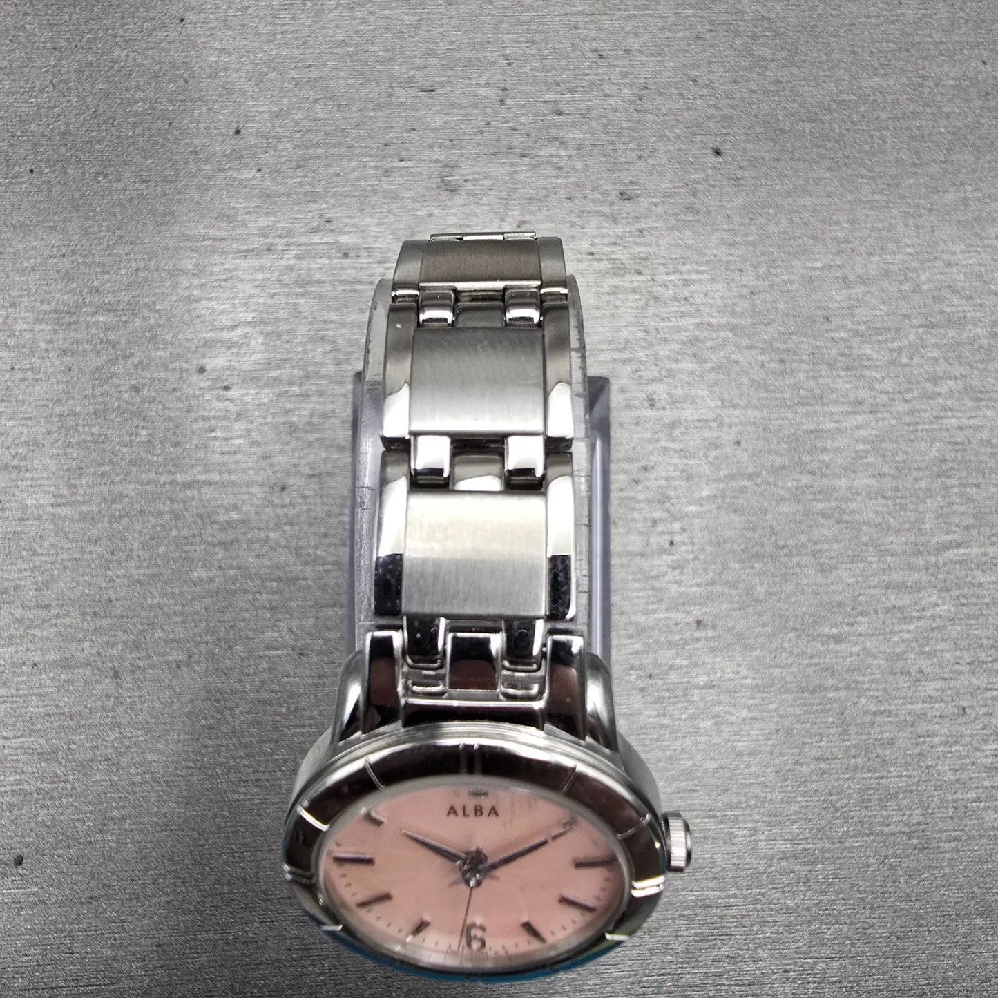 Seiko Alba Watch Women 24mm MOP Dial Silver Tone Round 1N01-0EN0 New Battery4