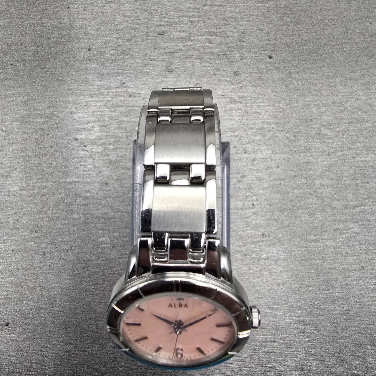 Seiko Alba Watch Women 24mm MOP Dial Silver Tone Round 1N01-0EN0 New Battery4