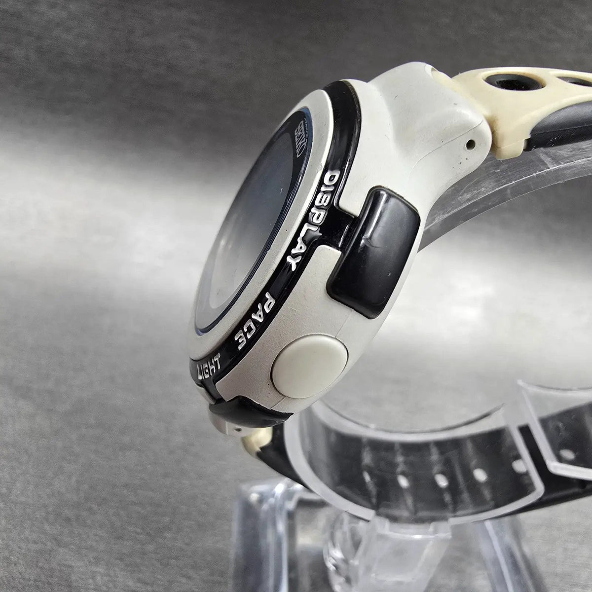 Seiko Prospex Super Runner Watch Women 40mm Black White S601-00A0 New Battery2
