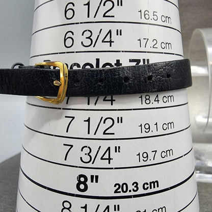Seiko Watch Women 20mm Black Dial Gold Tone Oval 165199 New Battery15