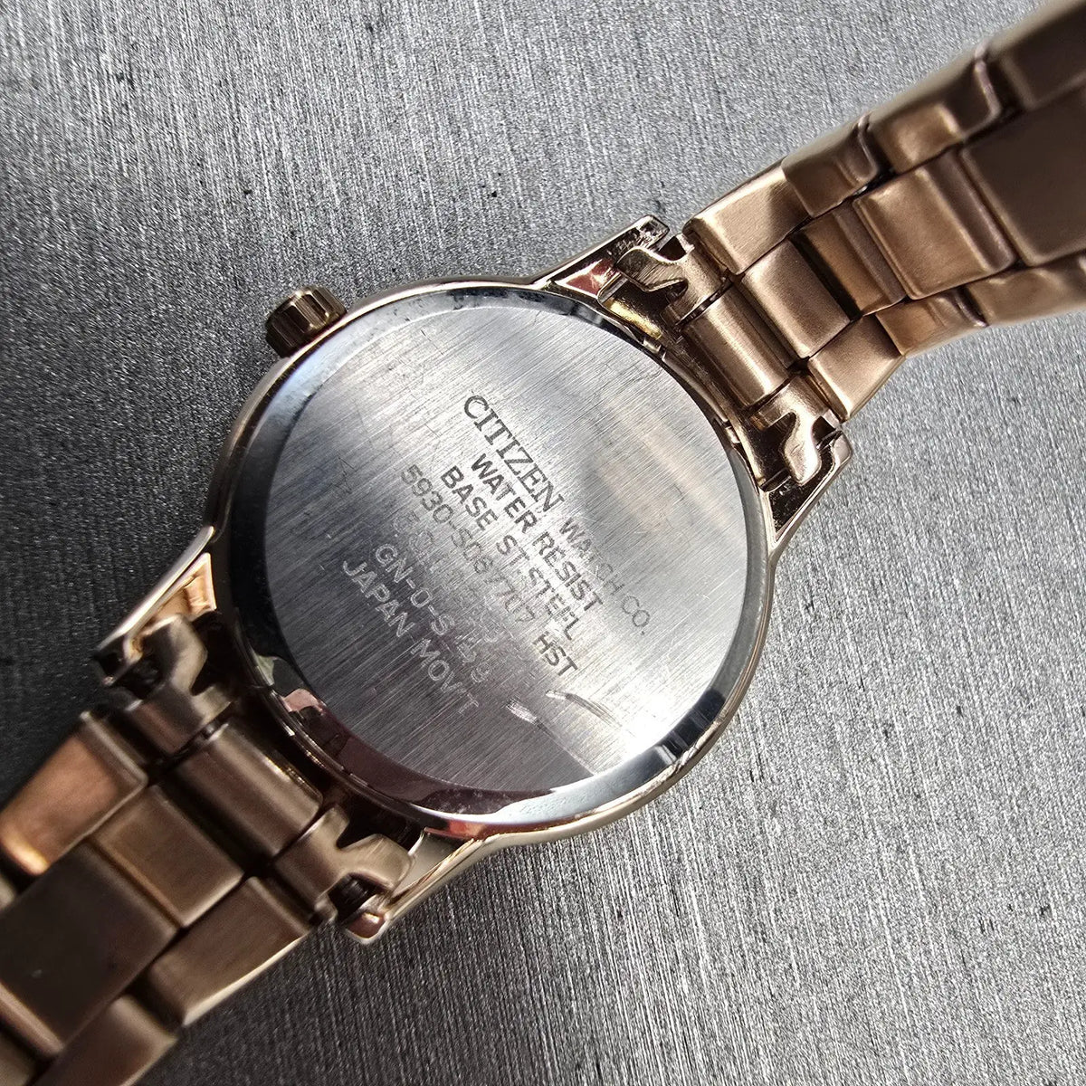 Citizen Watch Women 25mm Silver Dial Rose Gold Round EX0293-51A New Battery10
