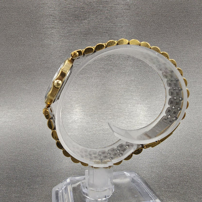 Rado Florence Watch Women 23mm Gold Dial Gold Tone Round 133.3661.2 PARTS8