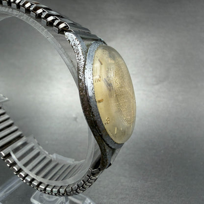 Orient Star Dyanmic Watch Unisex 33mm Cream Dial Silver Tone K13009T PARTS4