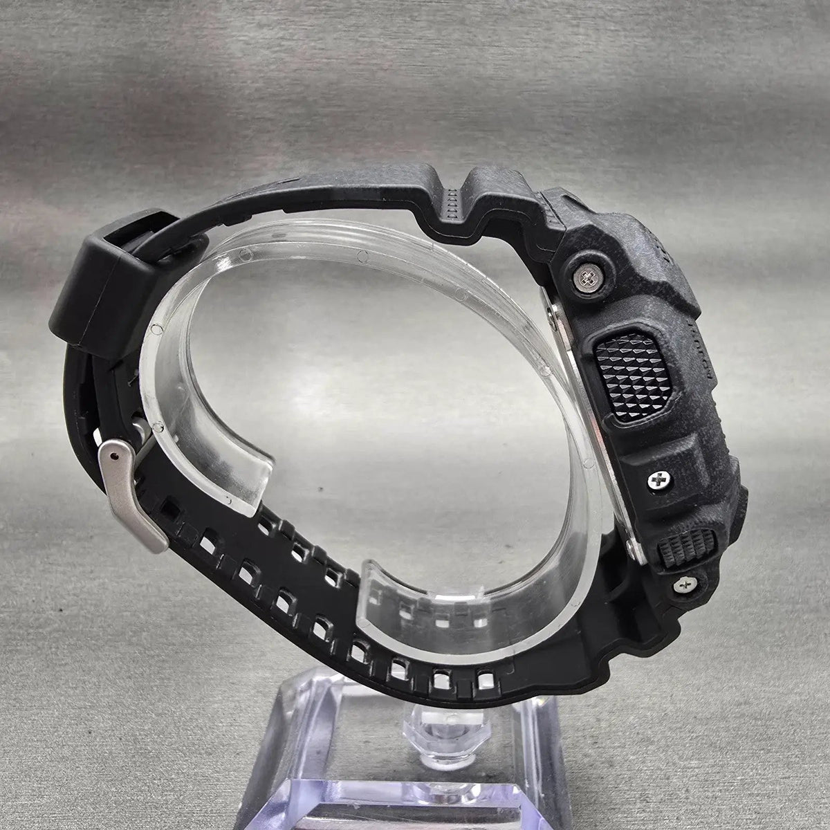 Casio G-Shock GA-110HT Watch Men 51mm Black Dial Black Chrono Alarm New Battery8