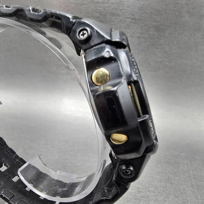 Casio G-Shock AWG-M100SBG Watch Men 49mm Black Gold Alarm Chronograph Solar READ4