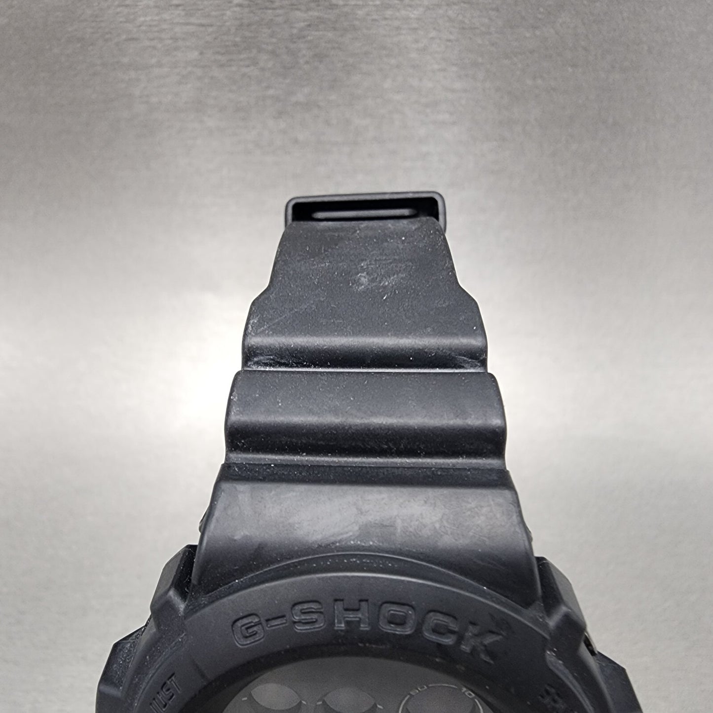 Casio GShock DW6900BB Watch Men 50mm Digital LCD Black Tone Alarm Chrono Works4